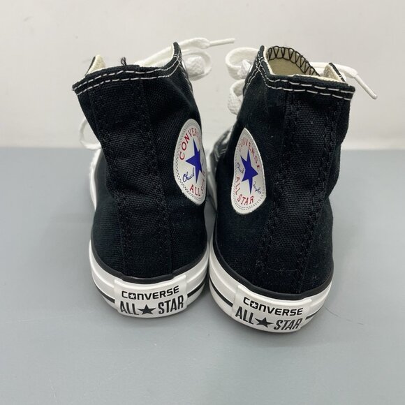 Converse Chuck Taylor All Star Sneakers Shoes Canvas Black Kids Youth 12 - Picture 6 of 11